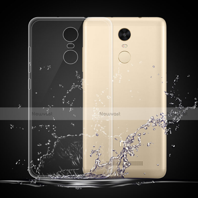 Ultra-thin Transparent TPU Soft Case T02 for Xiaomi Redmi Pro Clear