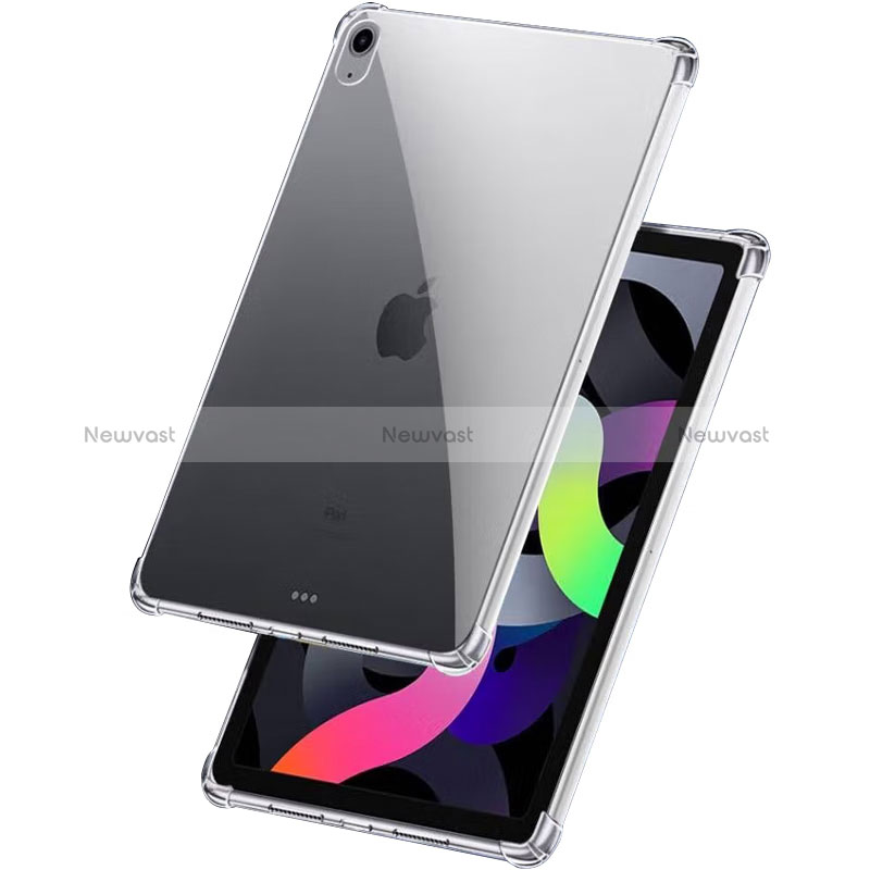 Ultra-thin Transparent TPU Soft Case T03 for Apple iPad Air 5 10.9 (2022) Clear