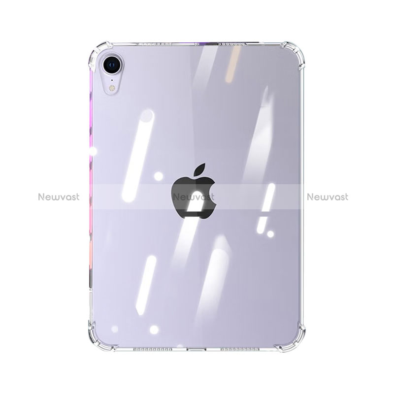 Ultra-thin Transparent TPU Soft Case T03 for Apple iPad Mini 6 Clear