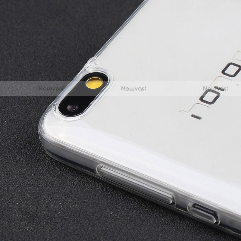 Ultra-thin Transparent TPU Soft Case T03 for Huawei Honor 4X Clear