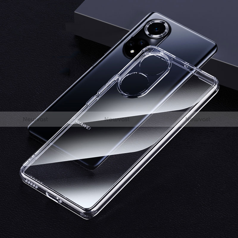 Ultra-thin Transparent TPU Soft Case T03 for Huawei Honor 50 Pro 5G Clear