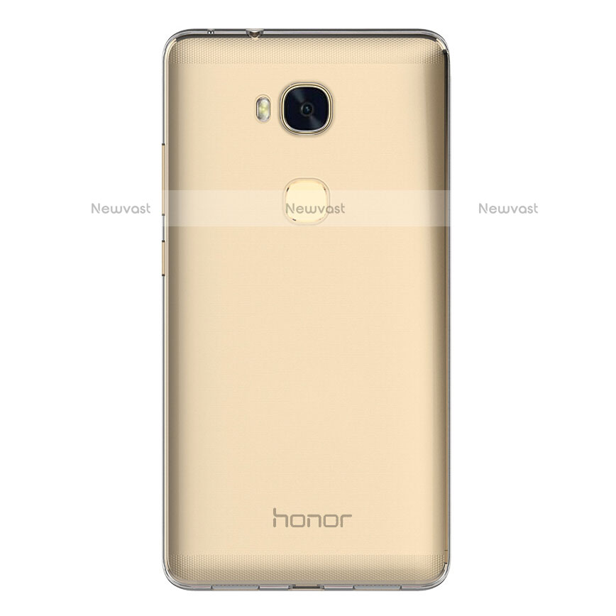 Ultra-thin Transparent TPU Soft Case T03 for Huawei Honor 5X Clear