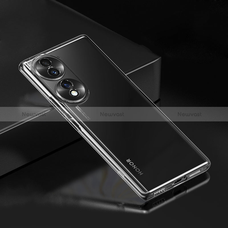 Ultra-thin Transparent TPU Soft Case T03 for Huawei Honor 70 5G Clear