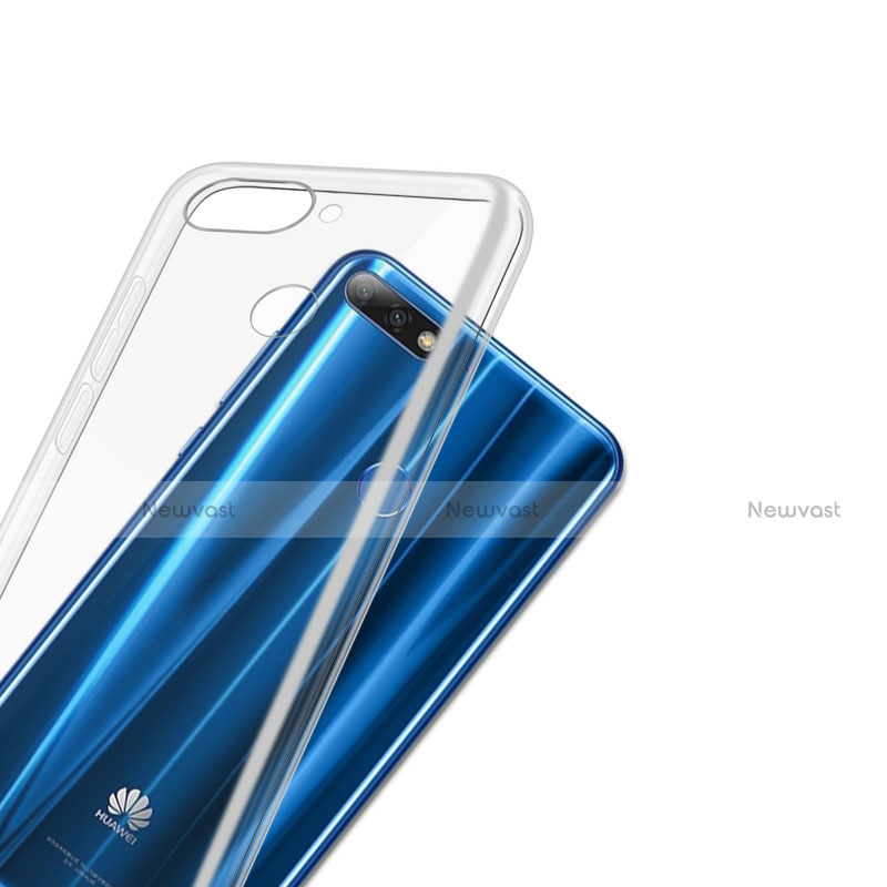 Ultra-thin Transparent TPU Soft Case T03 for Huawei Honor 7C Clear