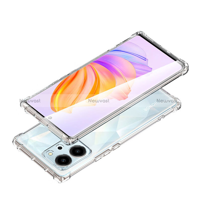 Ultra-thin Transparent TPU Soft Case T03 for Huawei Honor 80 SE 5G Clear