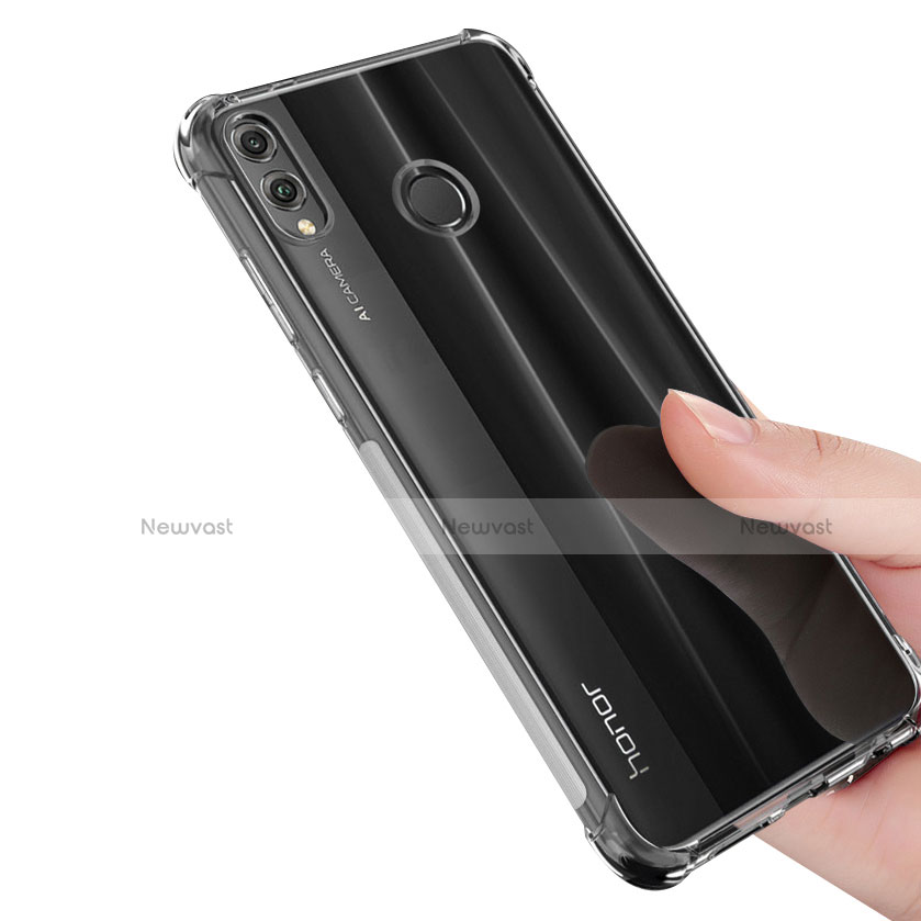 Ultra-thin Transparent TPU Soft Case T03 for Huawei Honor 8X Clear