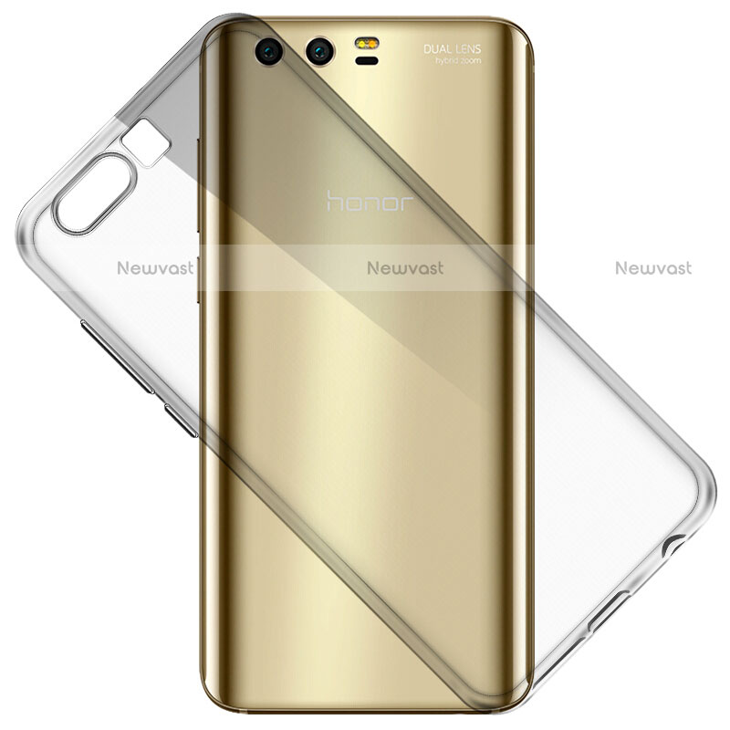 Ultra-thin Transparent TPU Soft Case T03 for Huawei Honor 9 Premium Gray