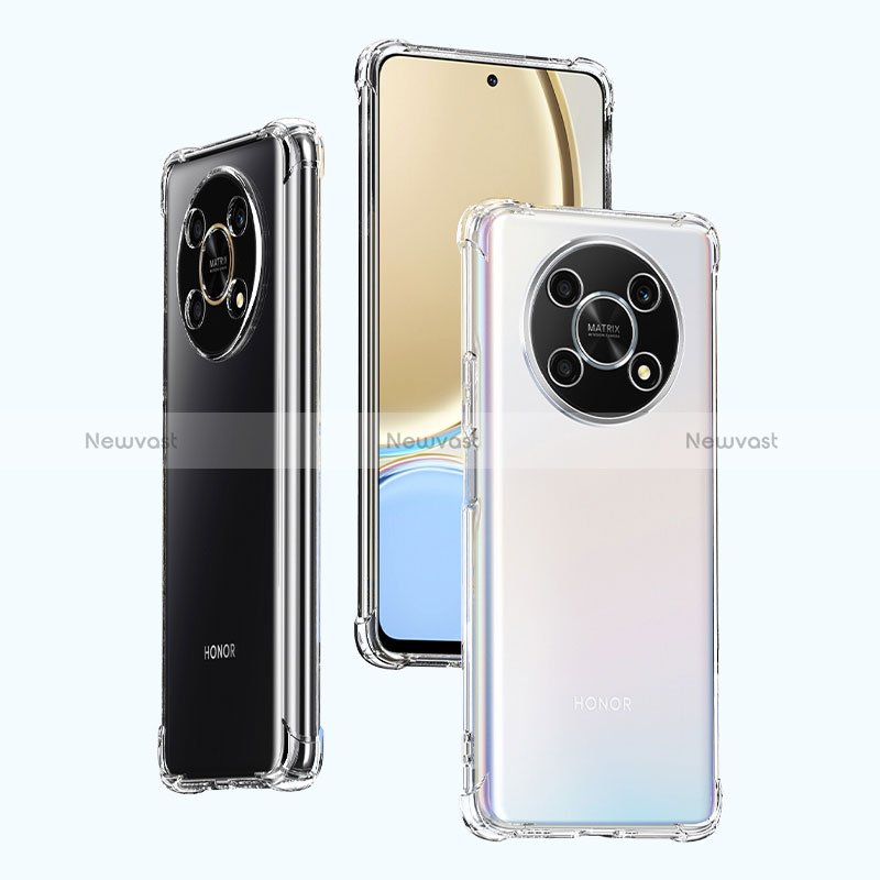 Ultra-thin Transparent TPU Soft Case T03 for Huawei Honor Magic4 Lite 5G Clear