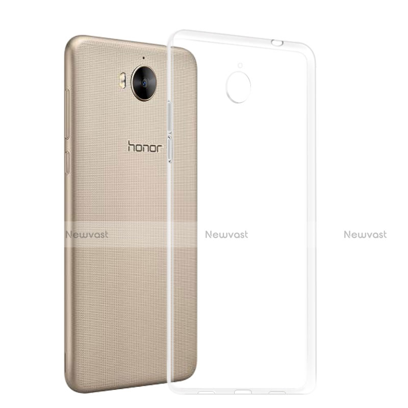 Ultra-thin Transparent TPU Soft Case T03 for Huawei Honor Play 6 Clear