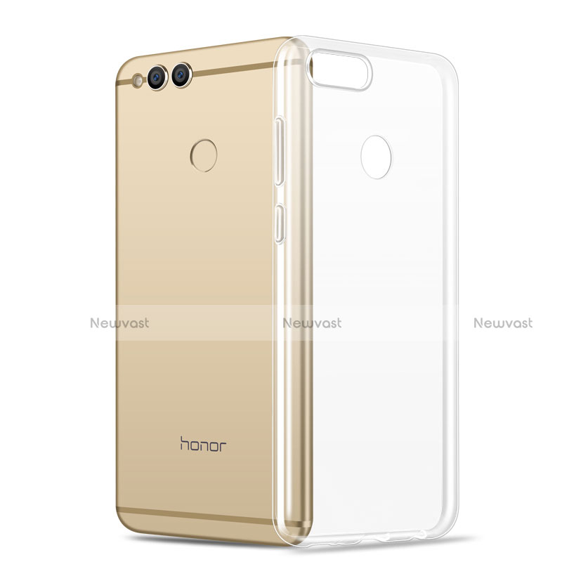 Ultra-thin Transparent TPU Soft Case T03 for Huawei Honor Play 7X Clear