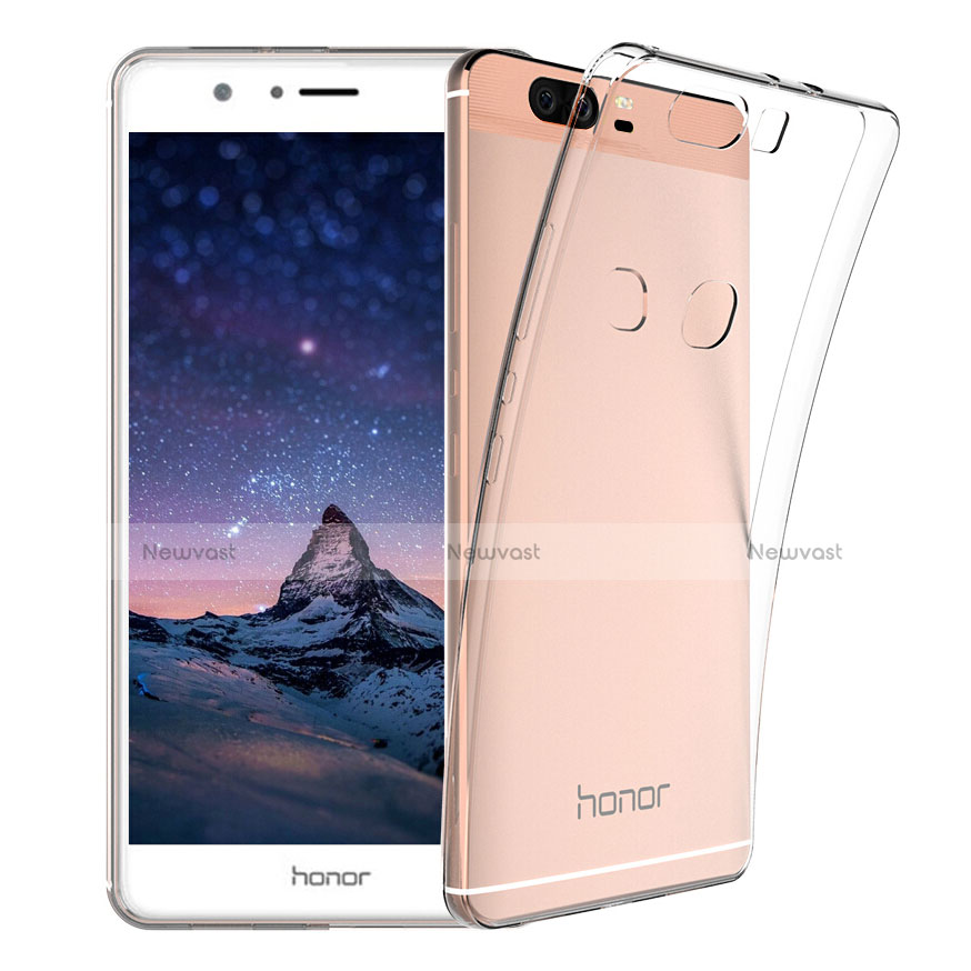 Ultra-thin Transparent TPU Soft Case T03 for Huawei Honor V8 Clear