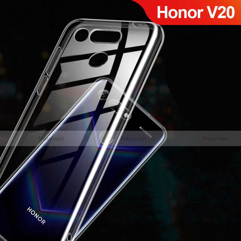 Ultra-thin Transparent TPU Soft Case T03 for Huawei Honor View 20 Clear