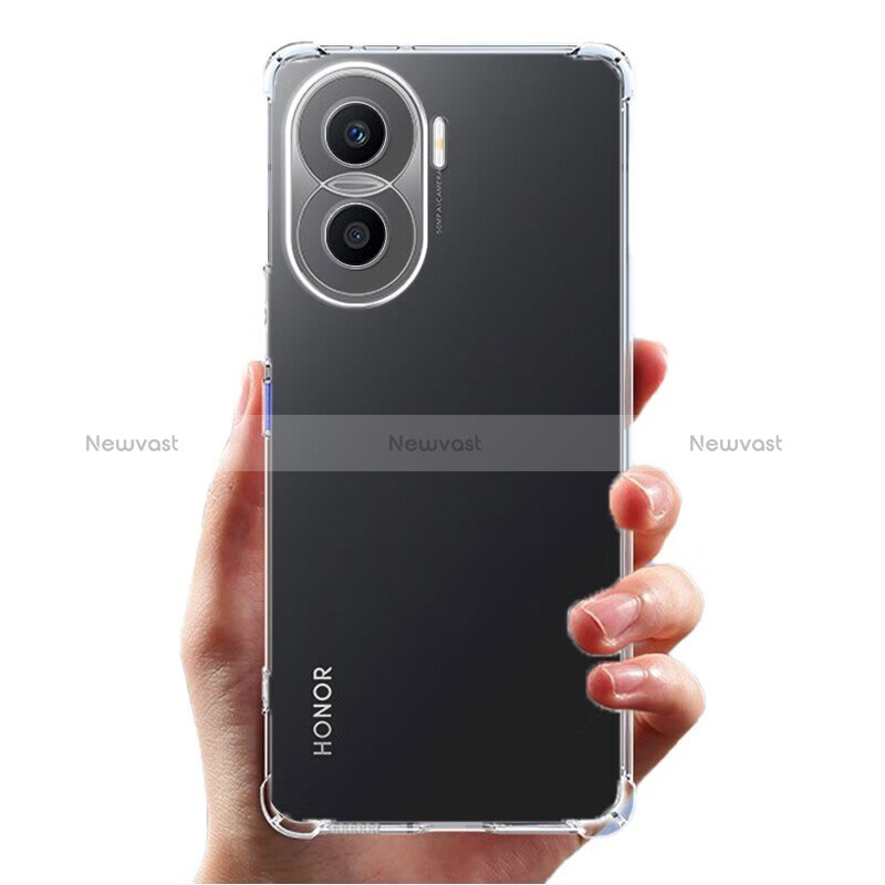 Ultra-thin Transparent TPU Soft Case T03 for Huawei Honor X40i 5G Clear