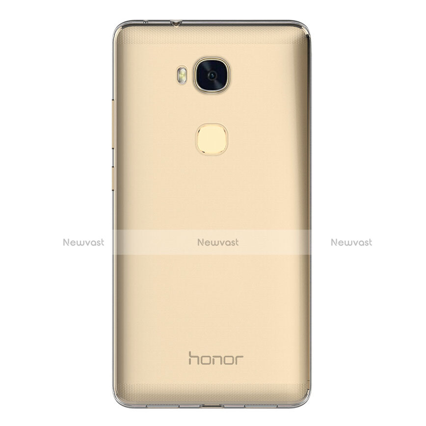 Ultra-thin Transparent TPU Soft Case T03 for Huawei Honor X5 Clear