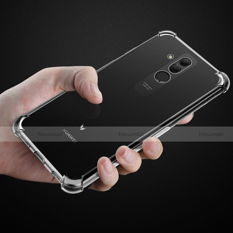 Ultra-thin Transparent TPU Soft Case T03 for Huawei Mate 20 Lite Clear