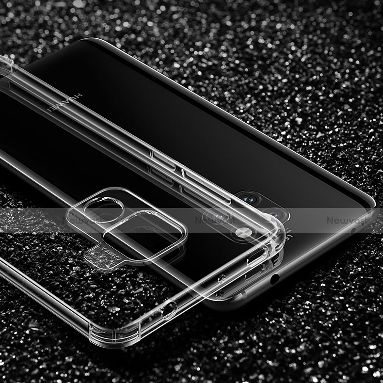 Ultra-thin Transparent TPU Soft Case T03 for Huawei Mate 20 X 5G Clear