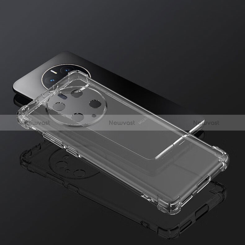 Ultra-thin Transparent TPU Soft Case T03 for Huawei Mate 50 Pro Clear