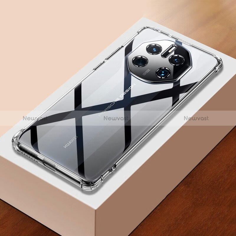 Ultra-thin Transparent TPU Soft Case T03 for Huawei Mate 50 RS Clear