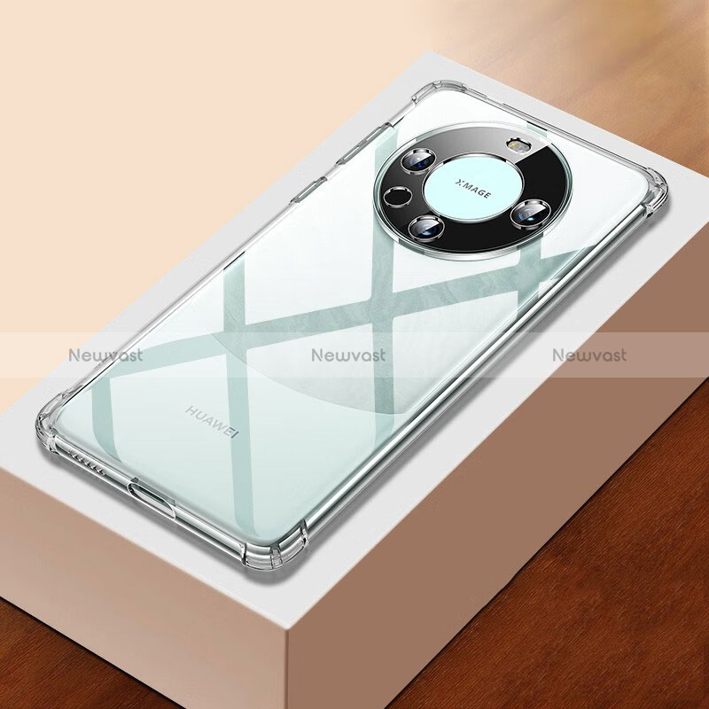 Ultra-thin Transparent TPU Soft Case T03 for Huawei Mate 60 Clear