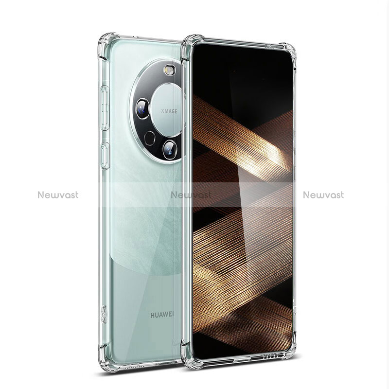 Ultra-thin Transparent TPU Soft Case T03 for Huawei Mate 60 Clear