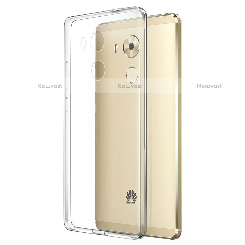 Ultra-thin Transparent TPU Soft Case T03 for Huawei Mate 8 Clear