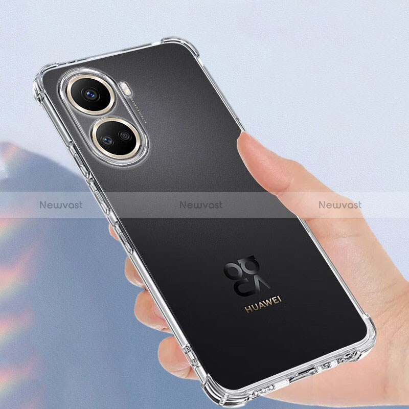 Ultra-thin Transparent TPU Soft Case T03 for Huawei Nova 10 SE Clear