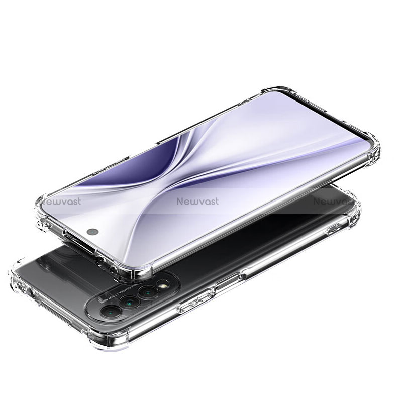 Ultra-thin Transparent TPU Soft Case T03 for Huawei Nova 10z Clear