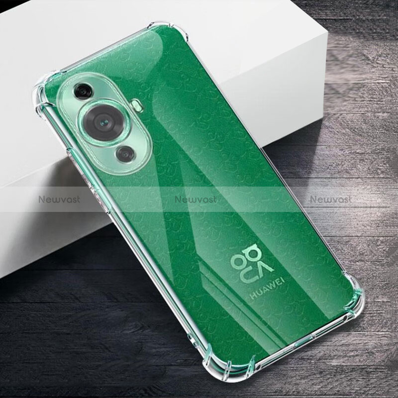 Ultra-thin Transparent TPU Soft Case T03 for Huawei Nova 11 Clear