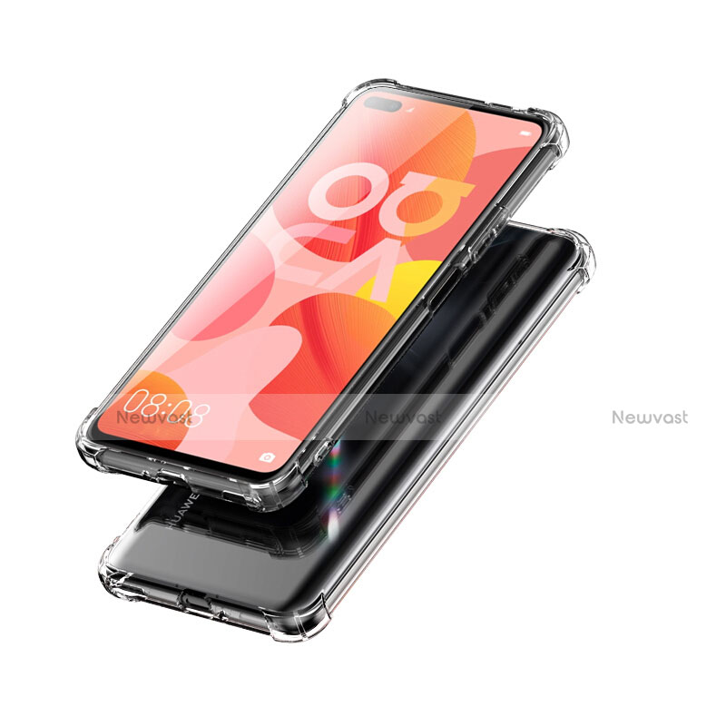 Ultra-thin Transparent TPU Soft Case T03 for Huawei Nova 6 Clear