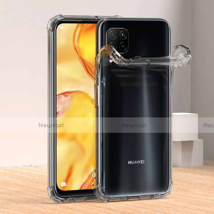 Ultra-thin Transparent TPU Soft Case T03 for Huawei Nova 6 SE Clear