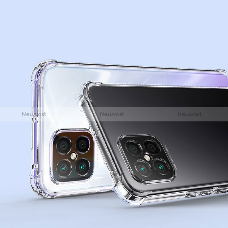 Ultra-thin Transparent TPU Soft Case T03 for Huawei Nova 8 SE 4G Clear