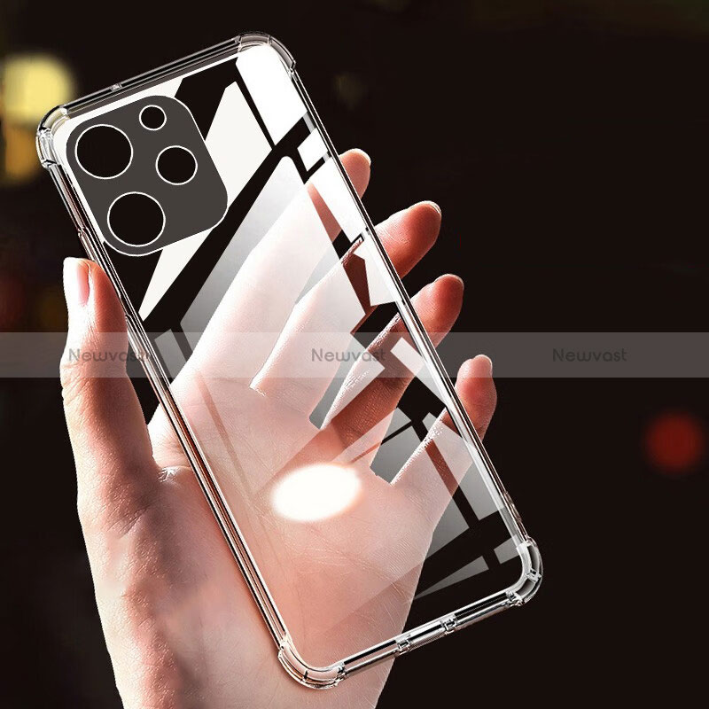 Ultra-thin Transparent TPU Soft Case T03 for Huawei Nova Y61 Clear