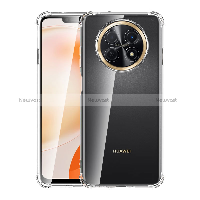 Ultra-thin Transparent TPU Soft Case T03 for Huawei Nova Y91 Clear