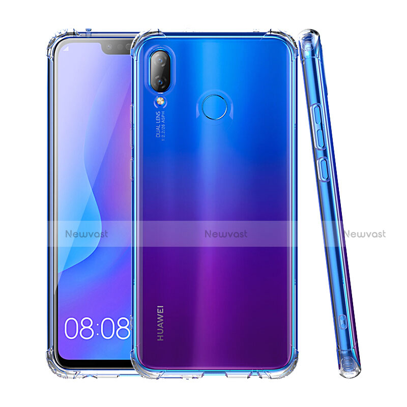 Ultra-thin Transparent TPU Soft Case T03 for Huawei P Smart+ Plus Clear