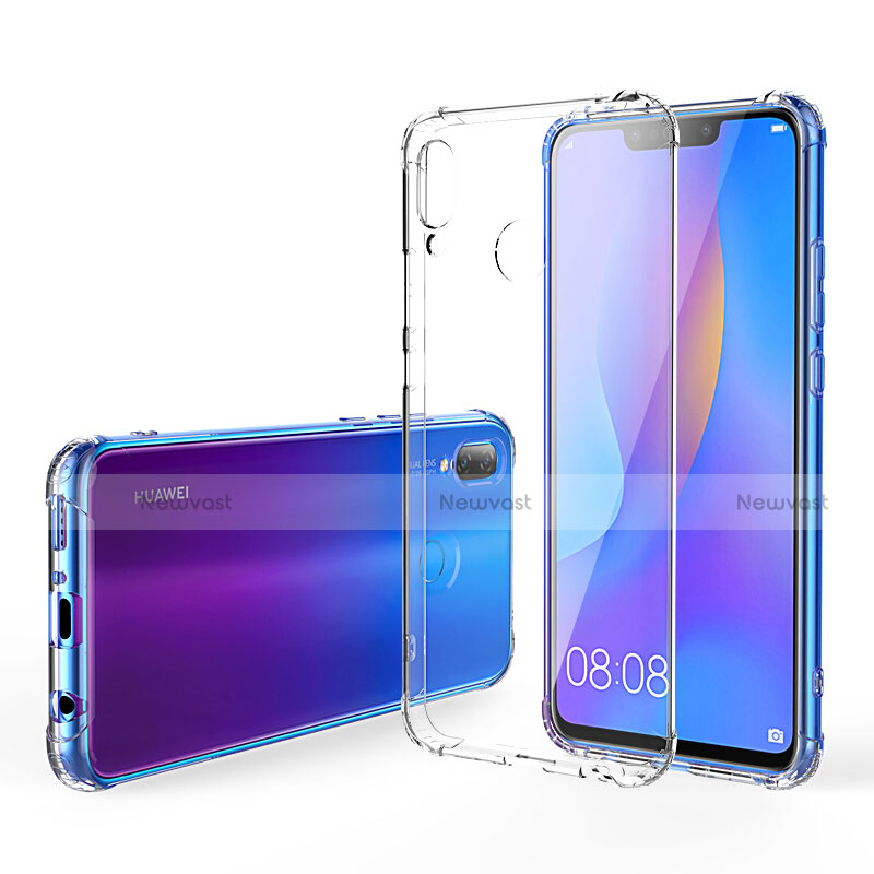 Ultra-thin Transparent TPU Soft Case T03 for Huawei P Smart+ Plus Clear