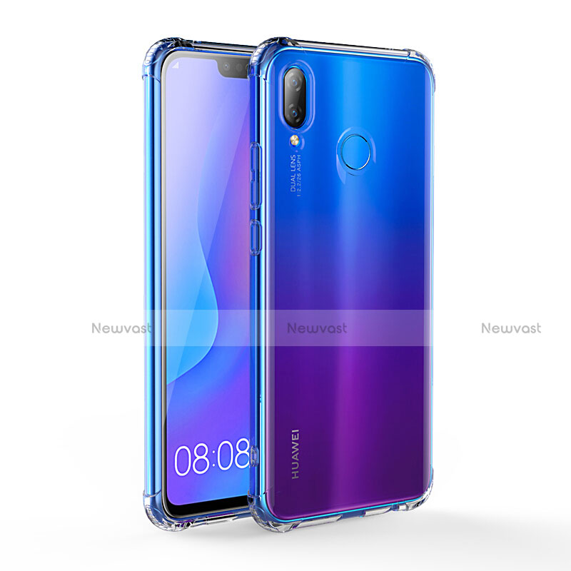 Ultra-thin Transparent TPU Soft Case T03 for Huawei P Smart+ Plus Clear
