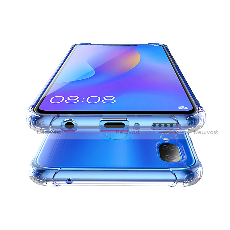 Ultra-thin Transparent TPU Soft Case T03 for Huawei P Smart+ Plus Clear