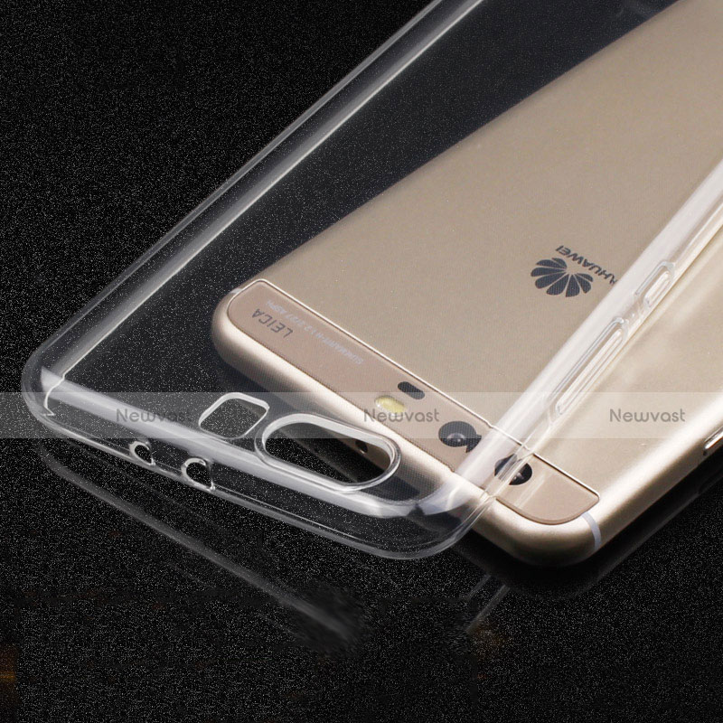 Ultra-thin Transparent TPU Soft Case T03 for Huawei P10 Plus Clear