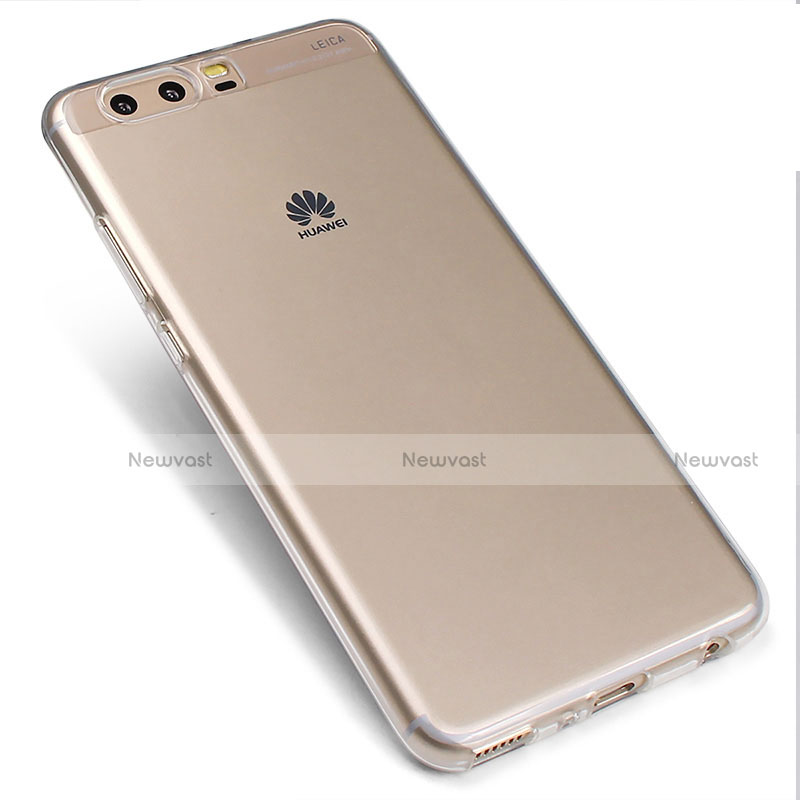 Ultra-thin Transparent TPU Soft Case T03 for Huawei P10 Plus Clear