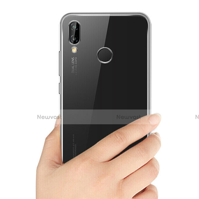 Ultra-thin Transparent TPU Soft Case T03 for Huawei P20 Lite Clear