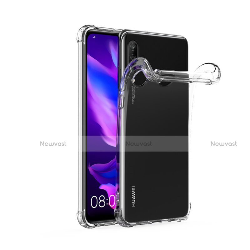 Ultra-thin Transparent TPU Soft Case T03 for Huawei P30 Lite Clear