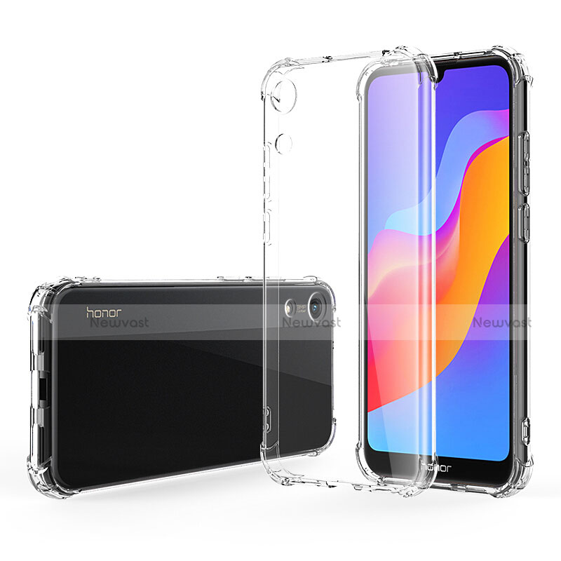 Ultra-thin Transparent TPU Soft Case T03 for Huawei Y6 Prime (2019) Clear