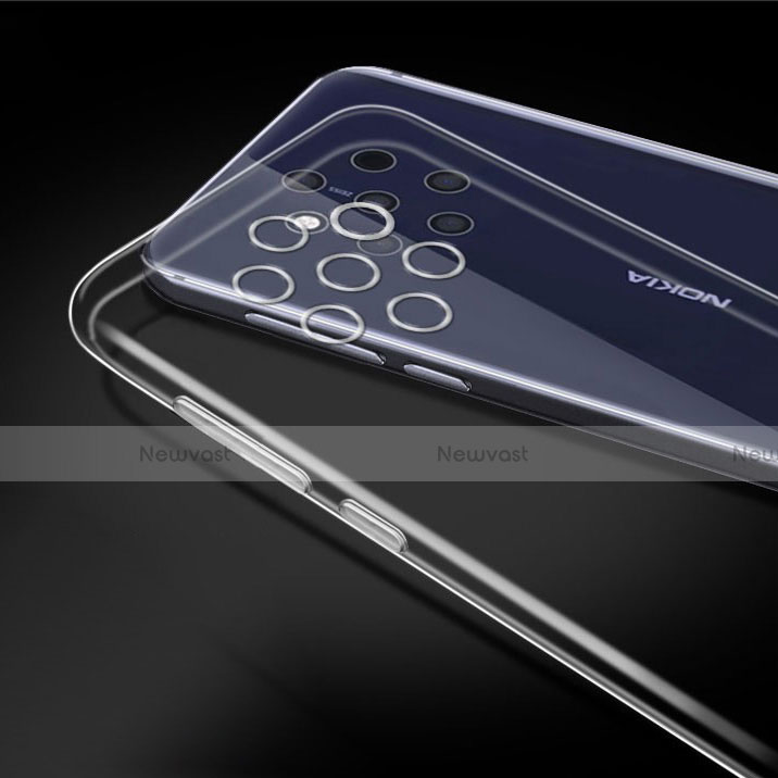 Ultra-thin Transparent TPU Soft Case T03 for Nokia 9 PureView Clear