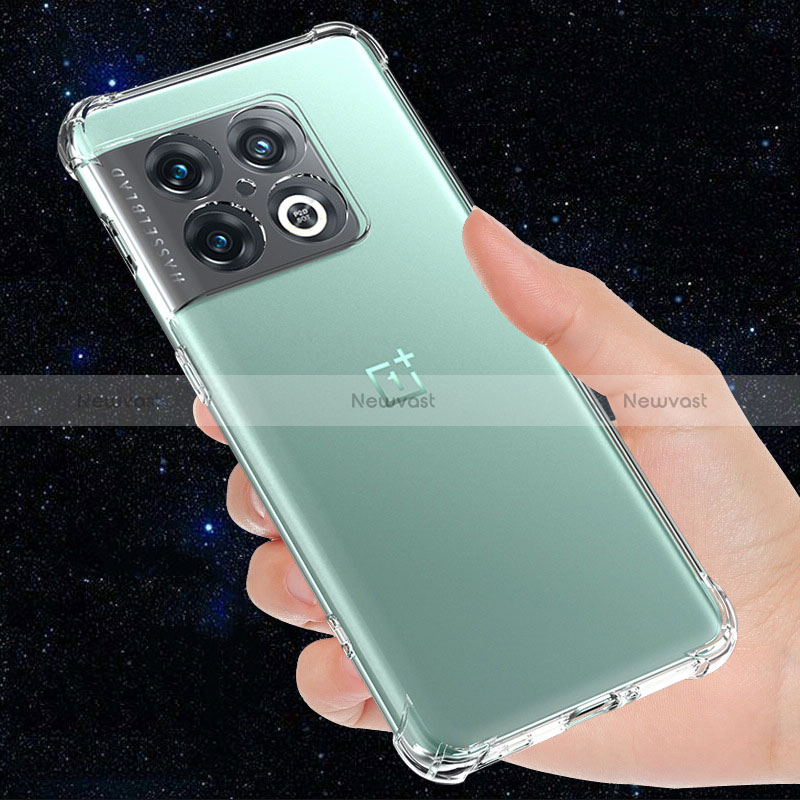 Ultra-thin Transparent TPU Soft Case T03 for OnePlus 10 Pro 5G Clear