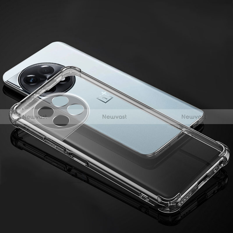 Ultra-thin Transparent TPU Soft Case T03 for OnePlus Ace 2 5G Clear