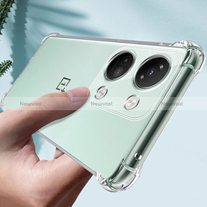 Ultra-thin Transparent TPU Soft Case T03 for OnePlus Nord 3 5G Clear