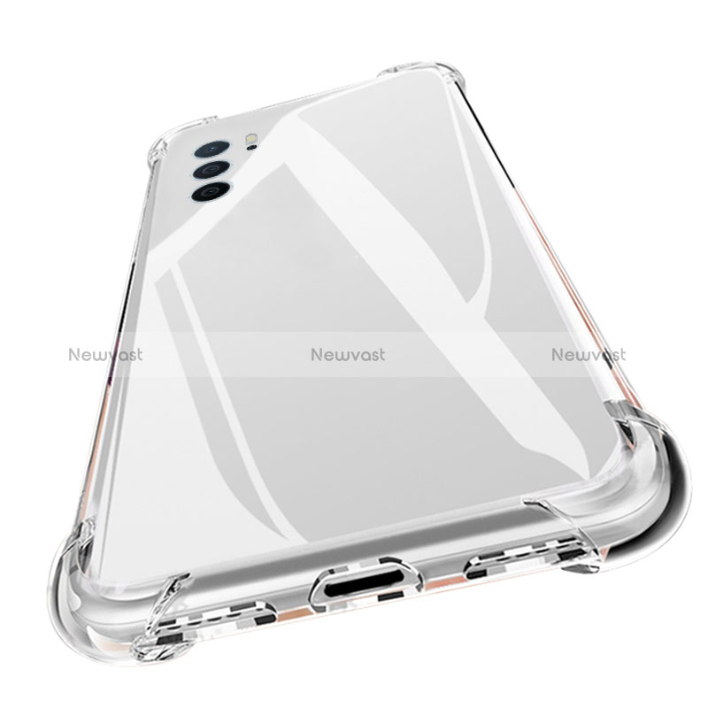 Ultra-thin Transparent TPU Soft Case T03 for Oppo A16 Clear