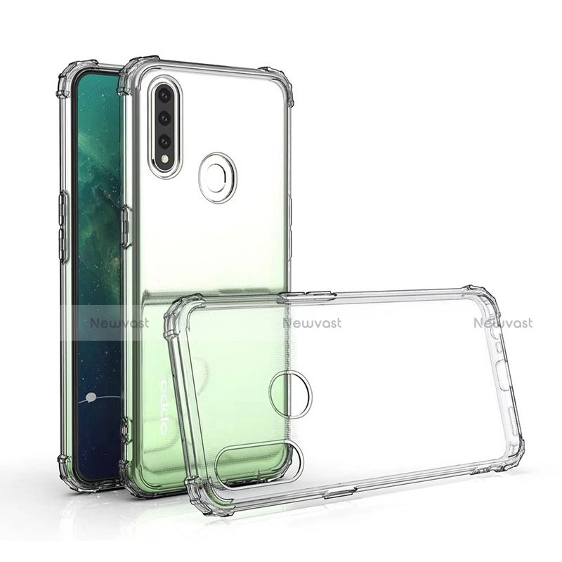 Ultra-thin Transparent TPU Soft Case T03 for Oppo A31 Clear