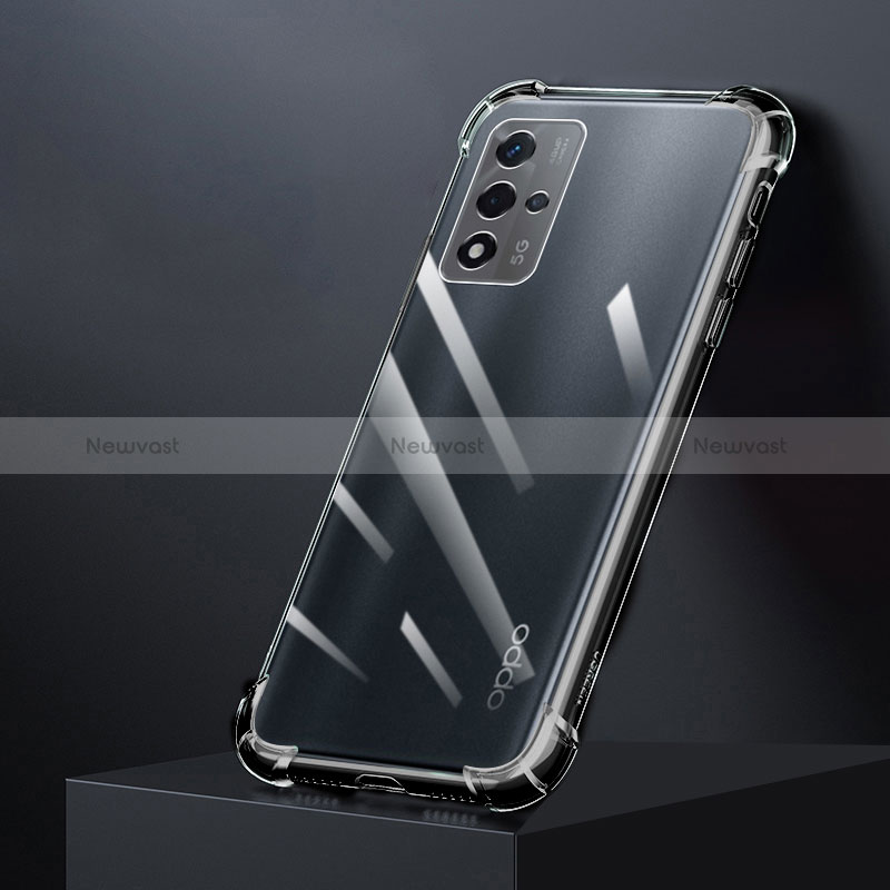 Ultra-thin Transparent TPU Soft Case T03 for Oppo A93s 5G Clear