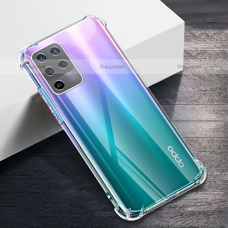 Ultra-thin Transparent TPU Soft Case T03 for Oppo A94 4G Clear